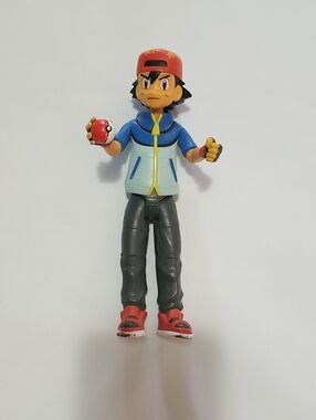 Ash Ketchum Pokemon 7 Inch Action Figure 2011 Jakks